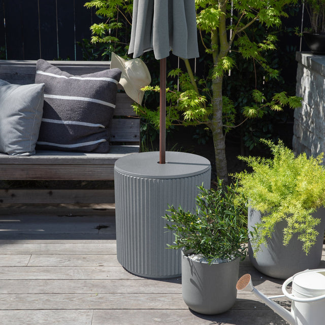 demi shade side table