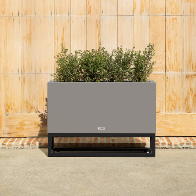 block raised long box planter