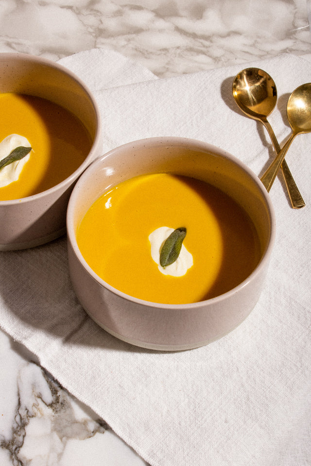 butternut squash with coconut milk