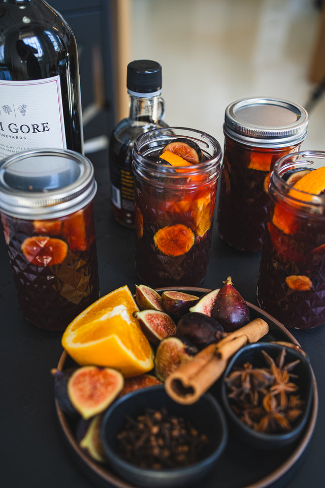 how to make a shaken figgy mulled wine