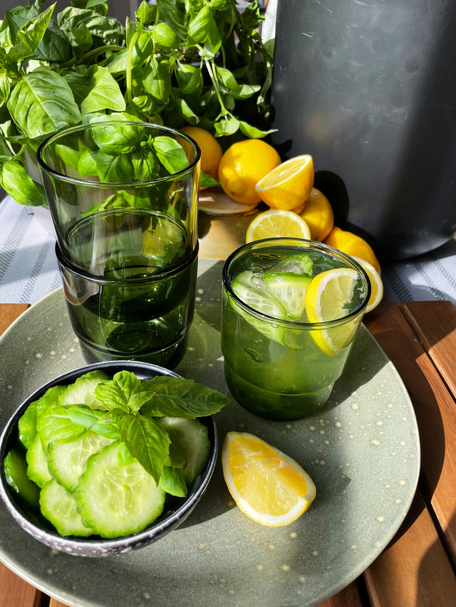 how to make a basil fizz cocktail