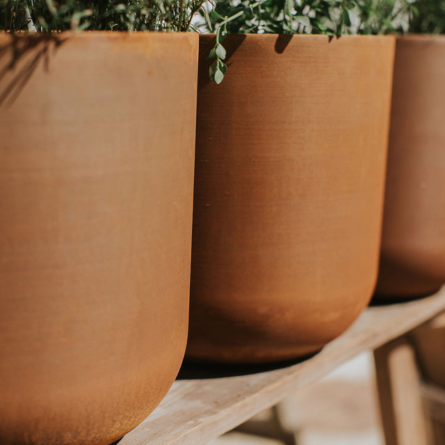 patina kona planter trio