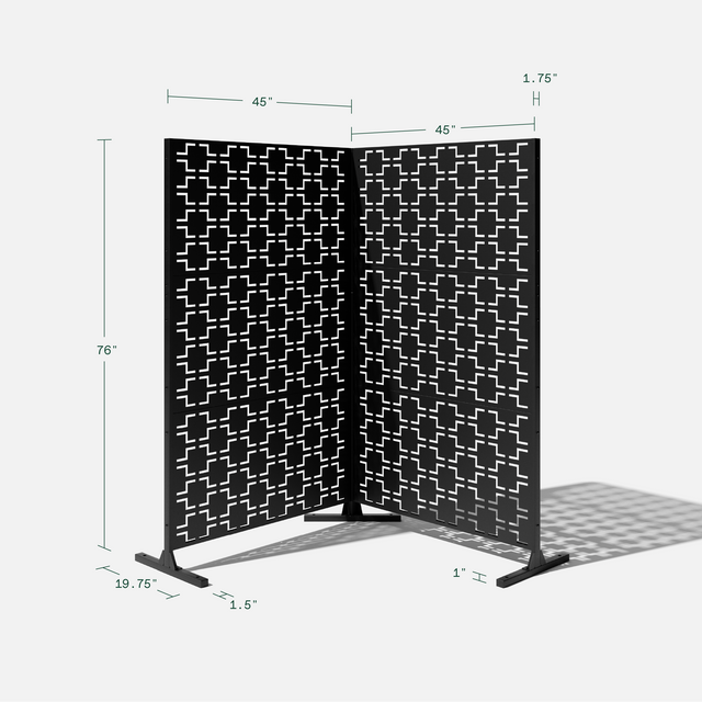 quadra privacy screen sets