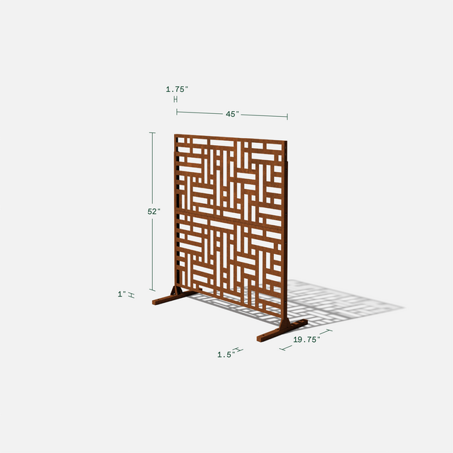 blocks privacy screen sets