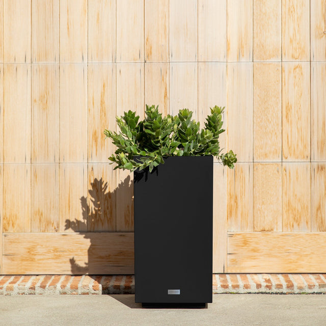 block pedestal planter