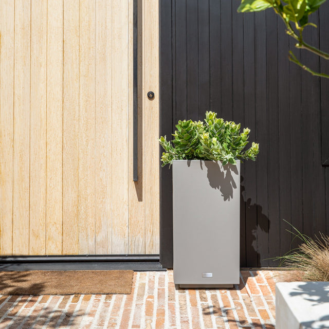 block pedestal planter