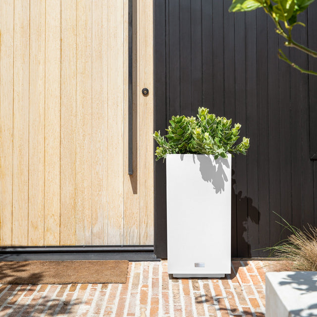 block pedestal planter