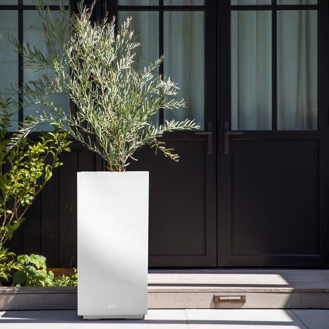 block pedestal planter