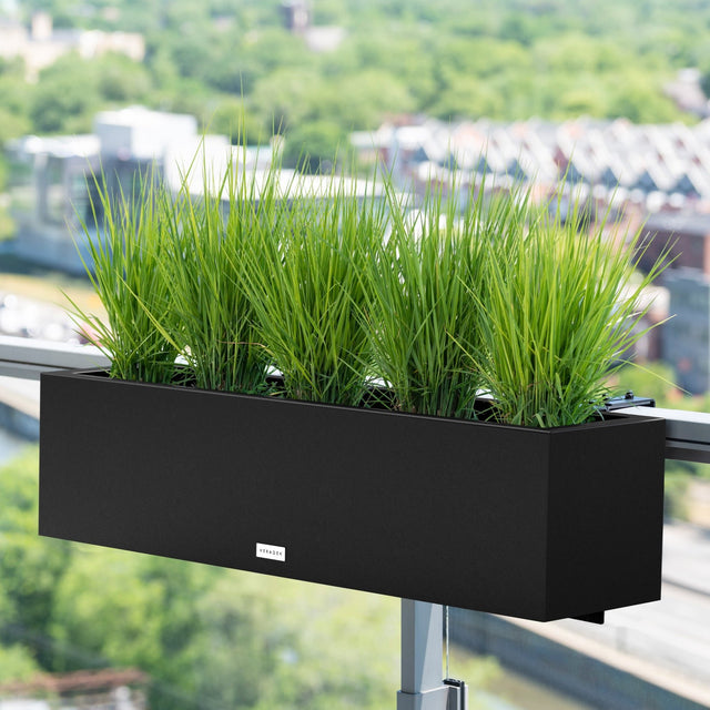 block railing planter