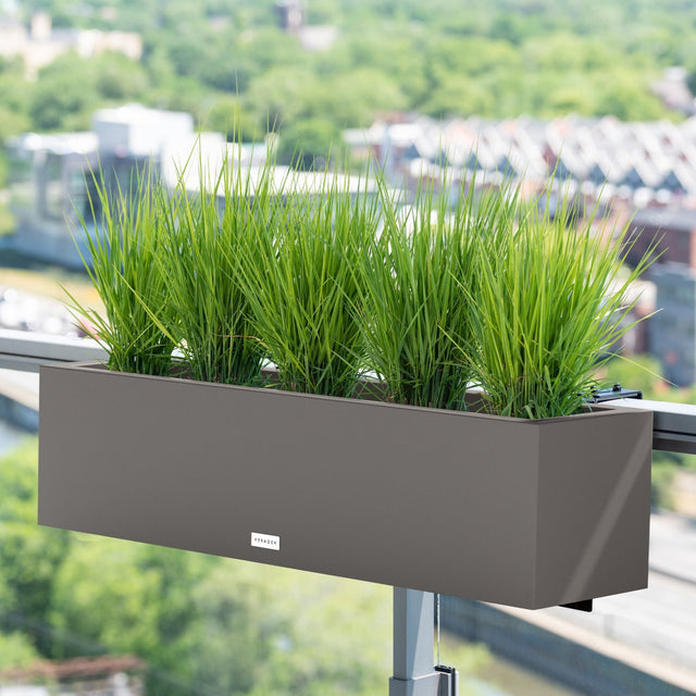 block railing planter