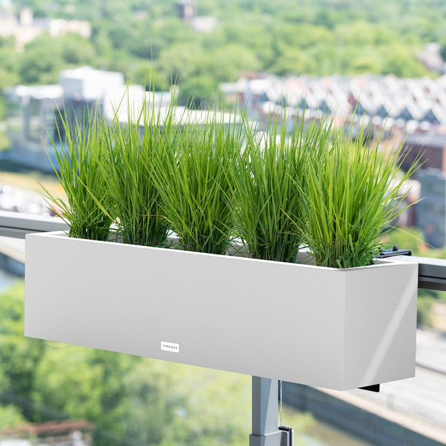 block railing planter