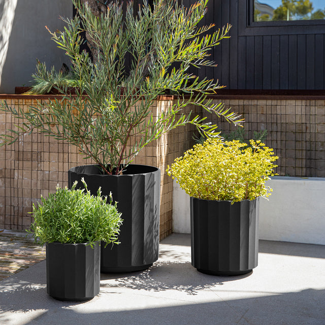 column planter trio