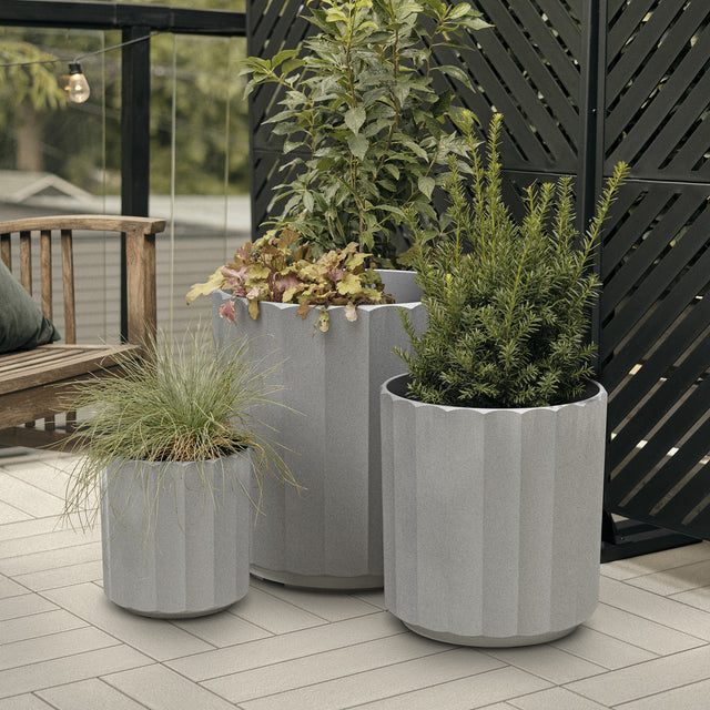 column planter trio