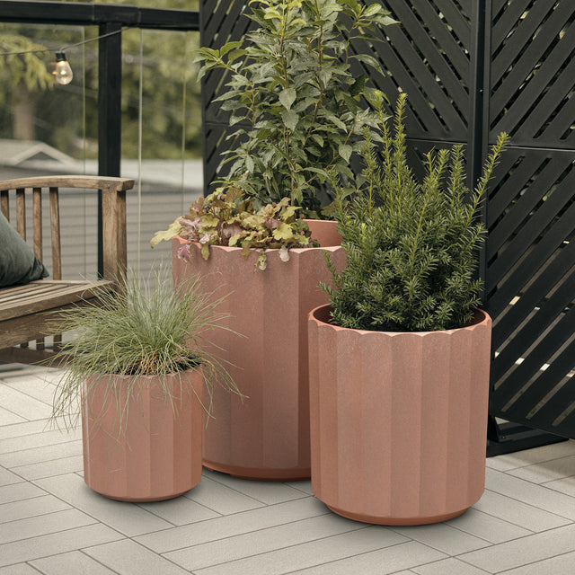 column planter trio