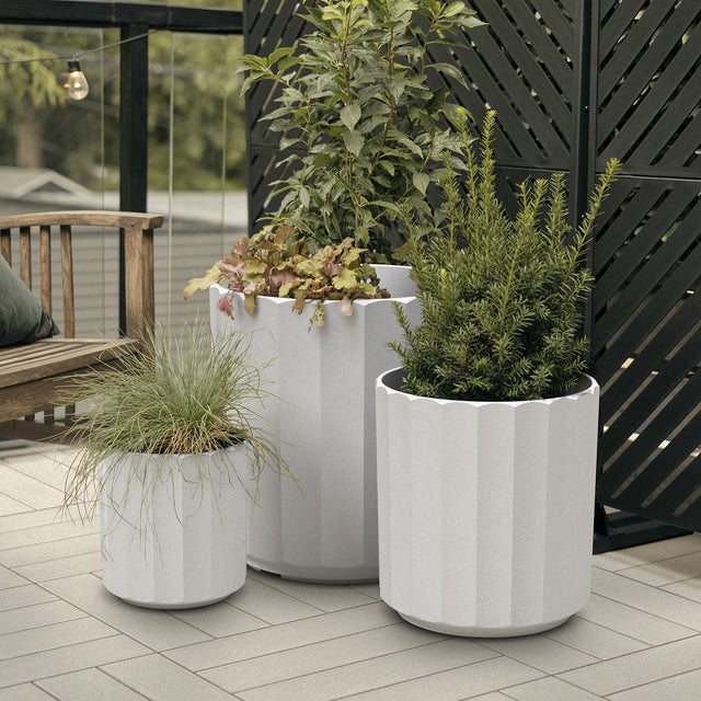 column planter trio