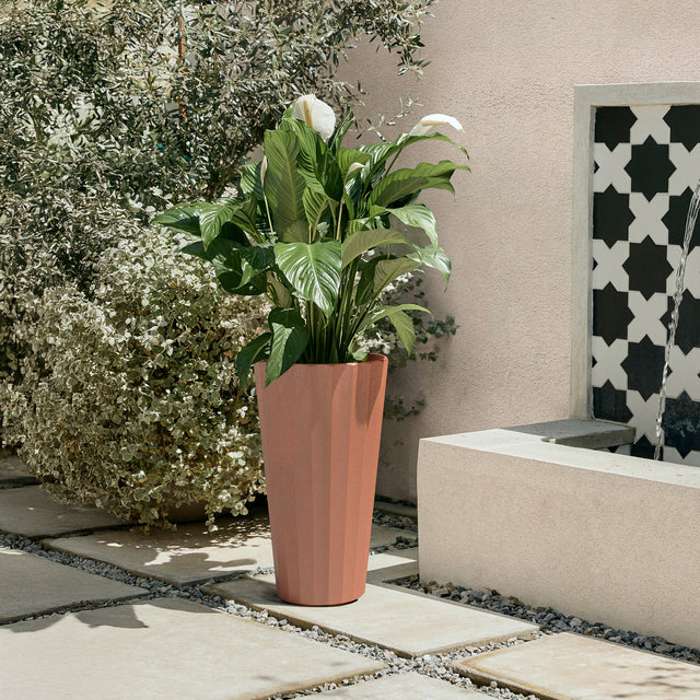 column tall planter