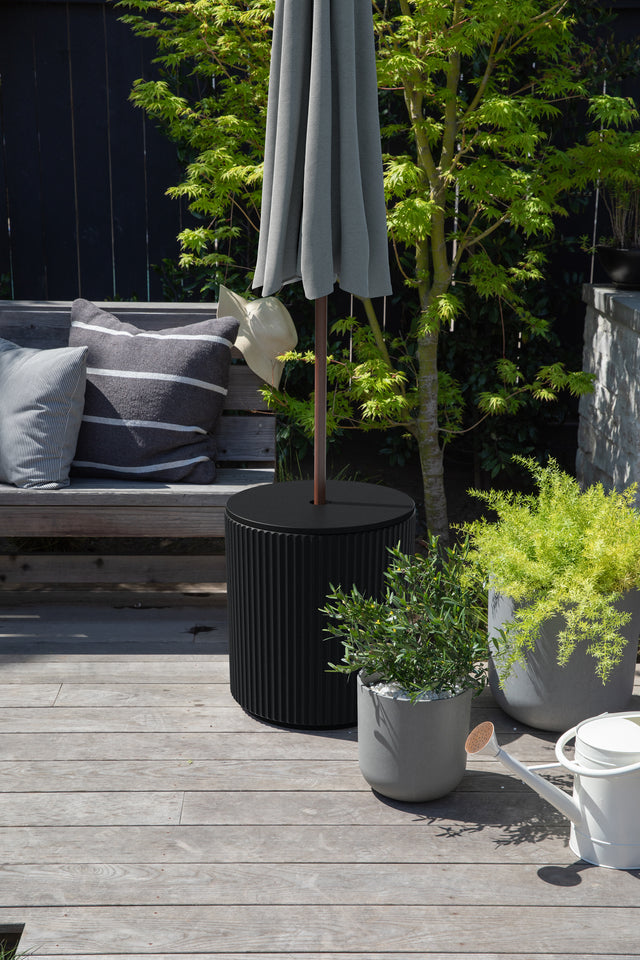 demi shade side table