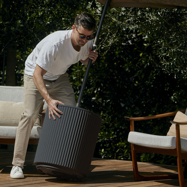 demi shade side table