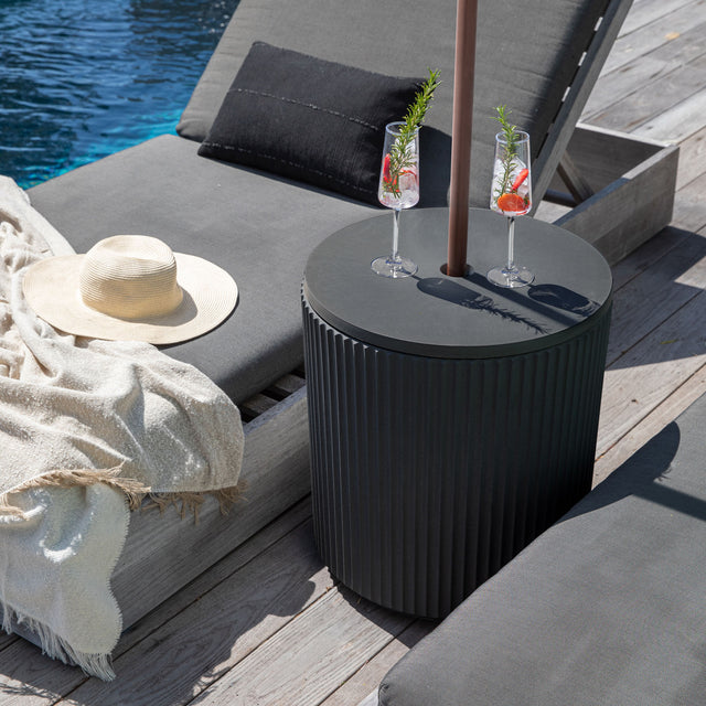 demi shade side table