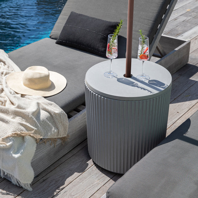 demi shade side table