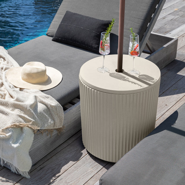 demi shade side table