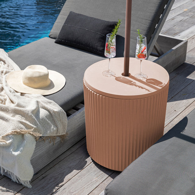 demi shade side table