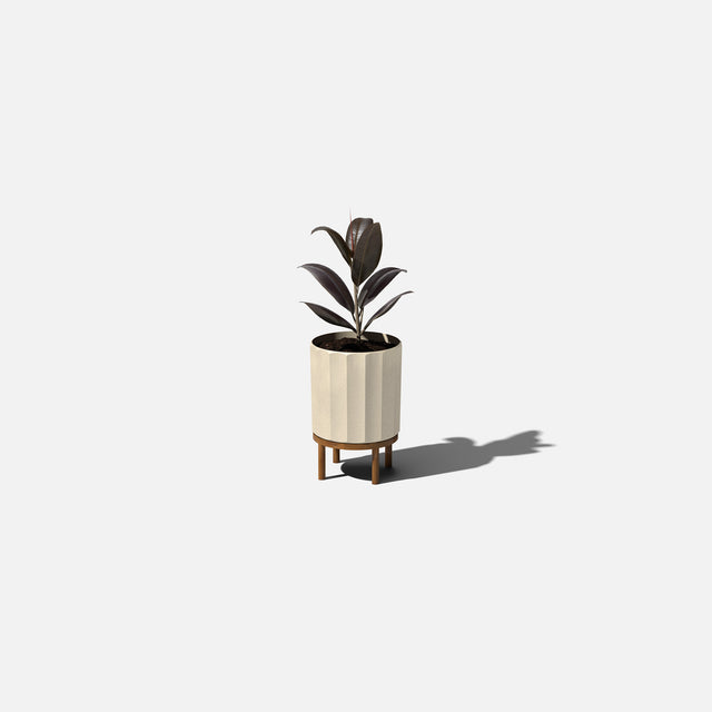 column raised planter