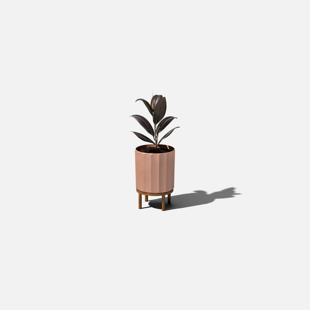 column raised planter