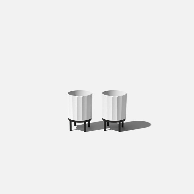 column raised planter