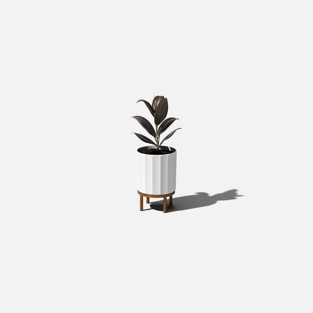 column raised planter