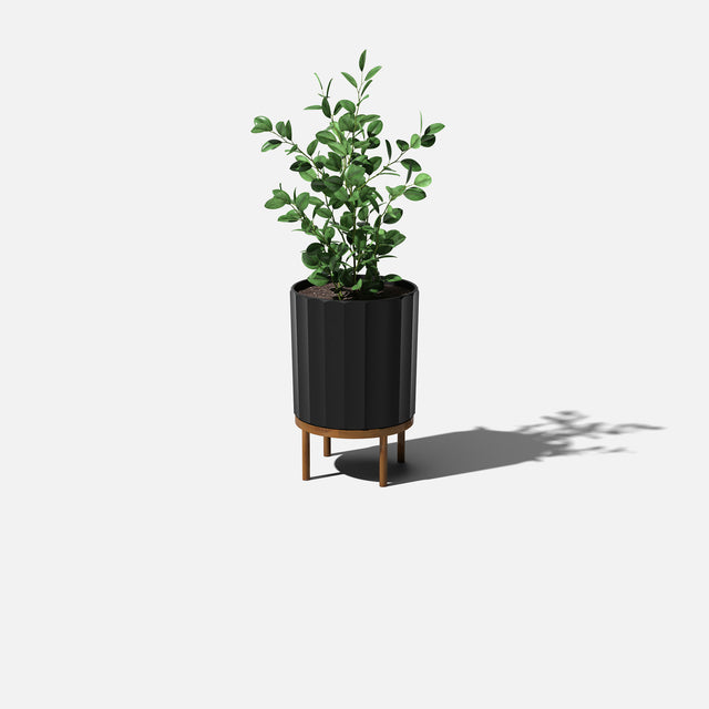 column raised planter
