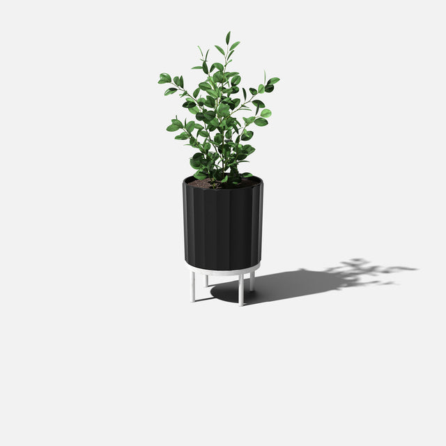 column raised planter