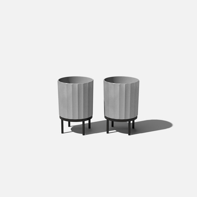 column raised planter