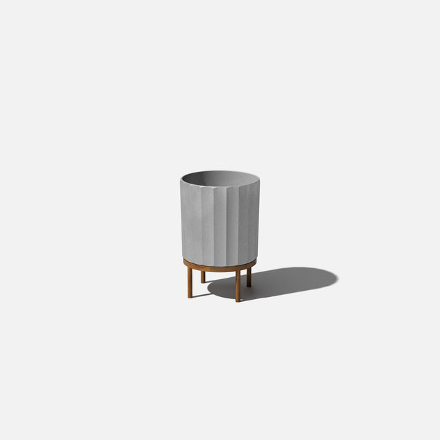 column raised planter