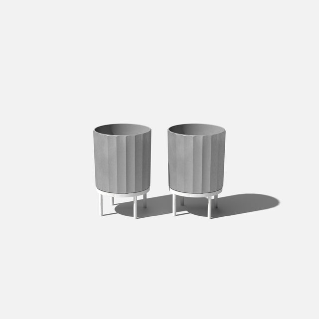 column raised planter