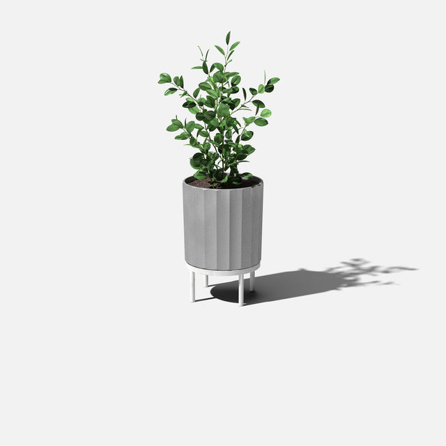 column raised planter