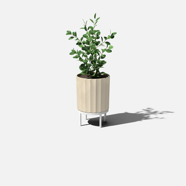 column raised planter