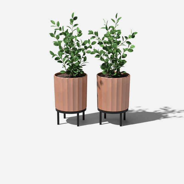 column raised planter