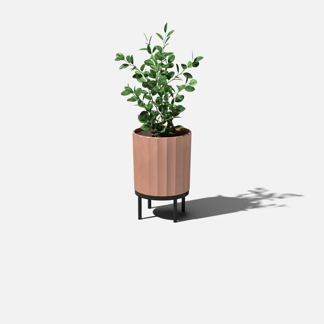 column raised planter
