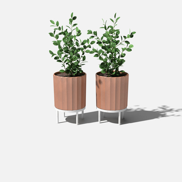 column raised planter