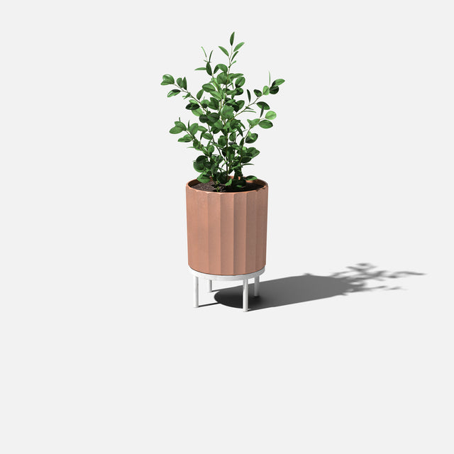 column raised planter