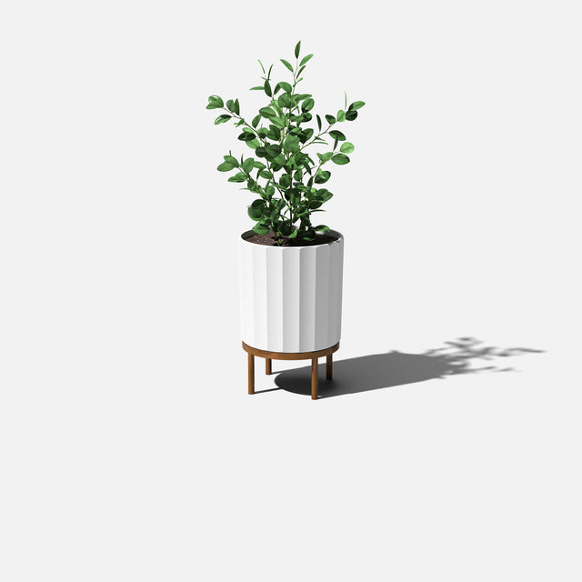 column raised planter