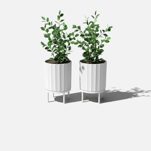 column raised planter