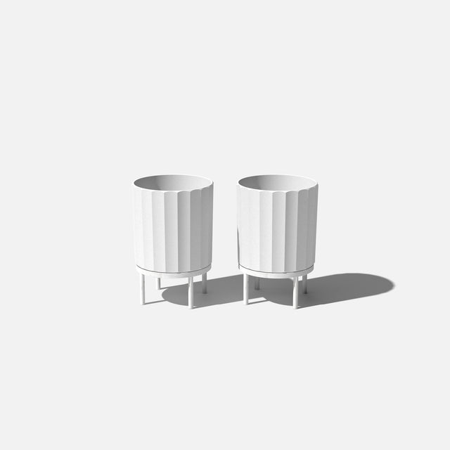 column raised planter