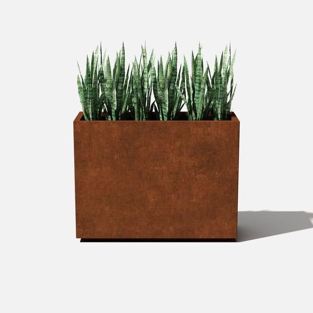 corten span planter