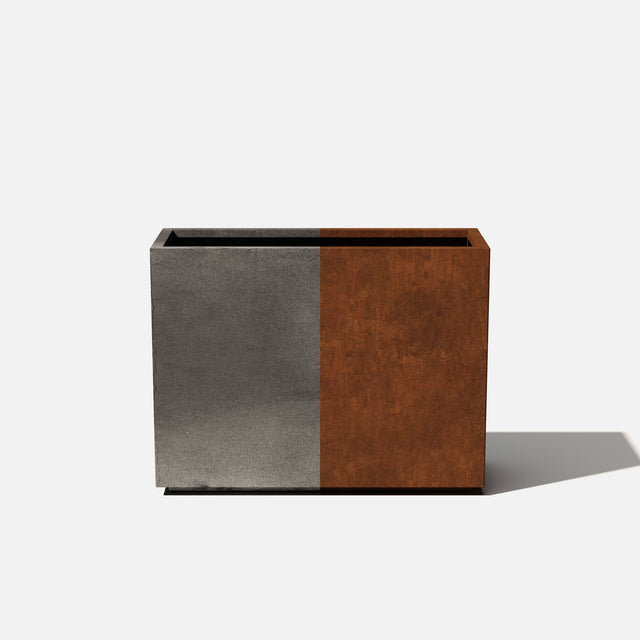 corten span planter