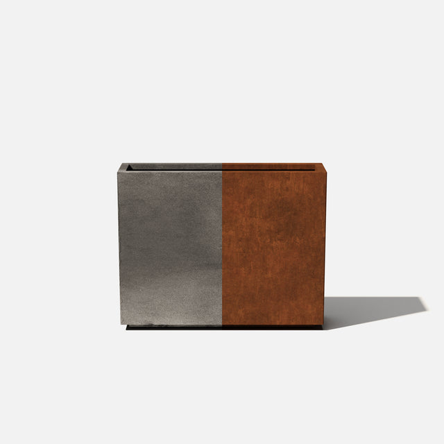 corten span planter