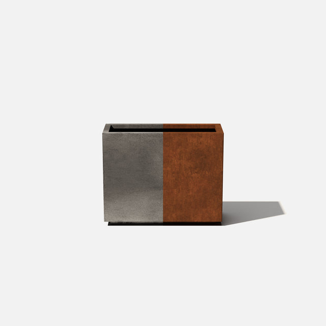 corten span planter