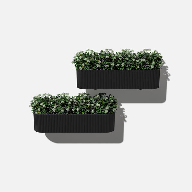 demi railing planter