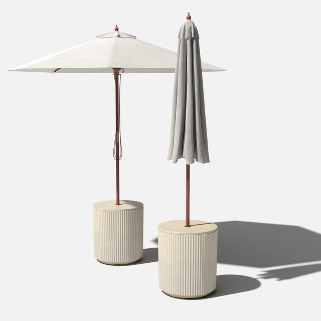 demi shade side table